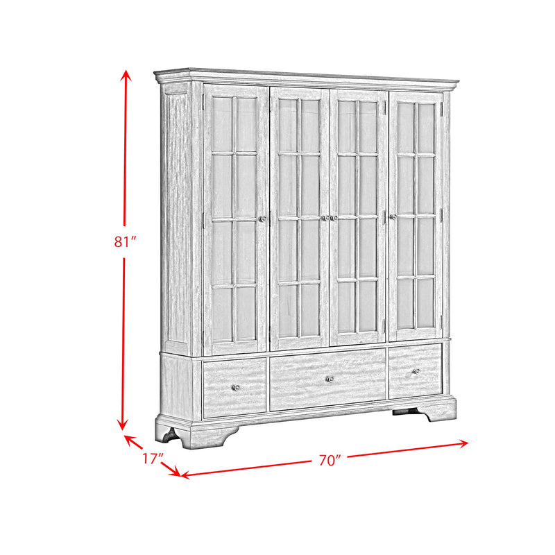 Phillipe Complete Curio in Cherry