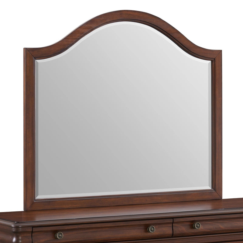 Phillipe Dresser & Mirror Set in Cherry