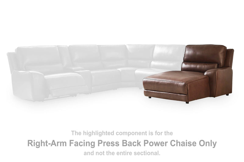 Silverbrooke Power Reclining Sectional with Chaise