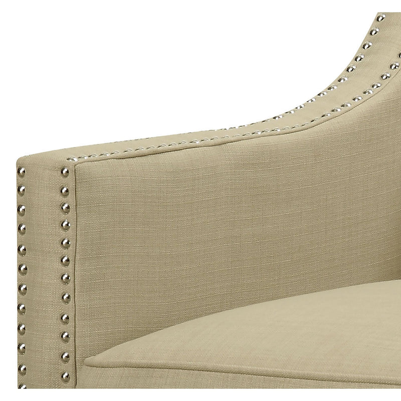 Erica 497 Chair w/Chrome Nails