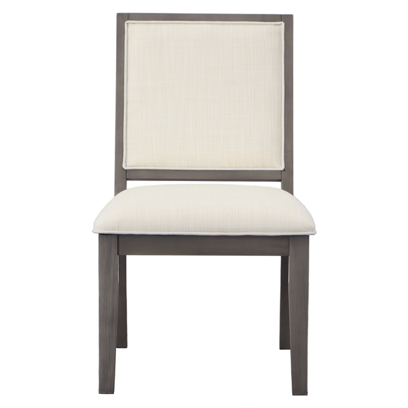 Steve Silver Mila Side Chair in Washed Grey (Set of 2)