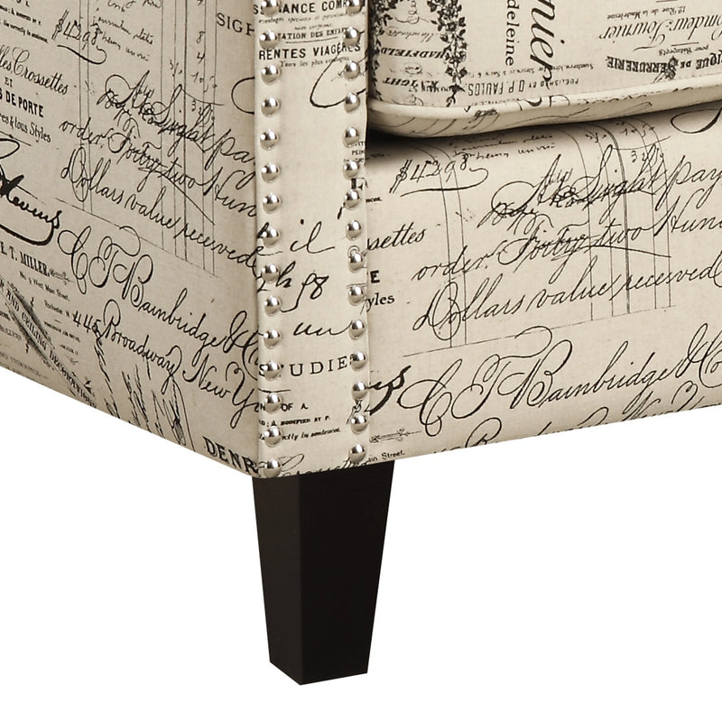 Erica 497 Chair w/Chrome Nails