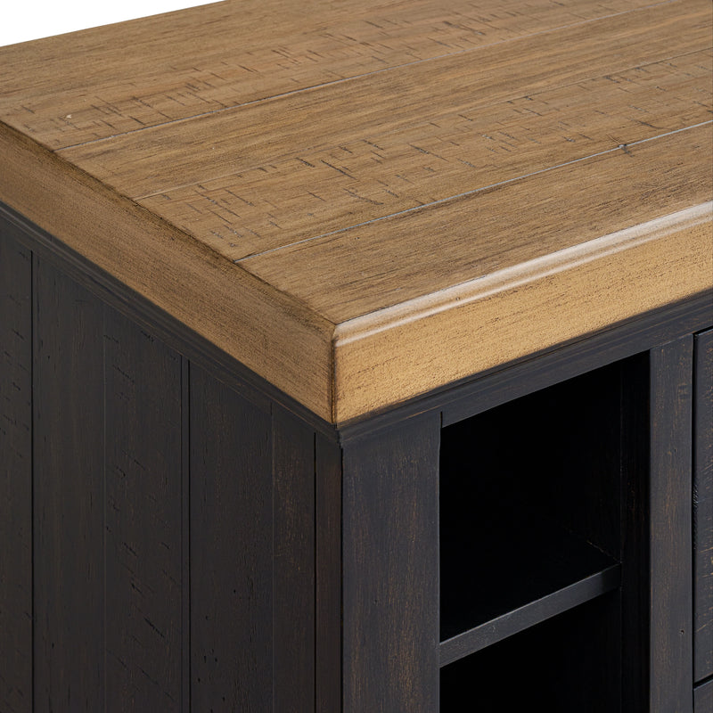 Montrose Server in Espresso and Brown