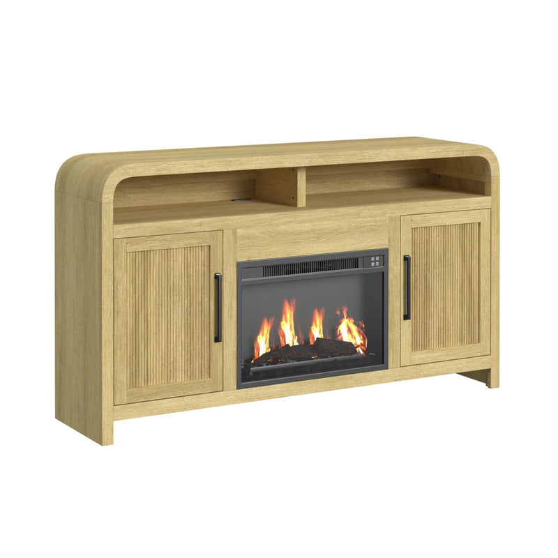 Ridgemont Complete 60" Fireplace Cabinet - Single Pack