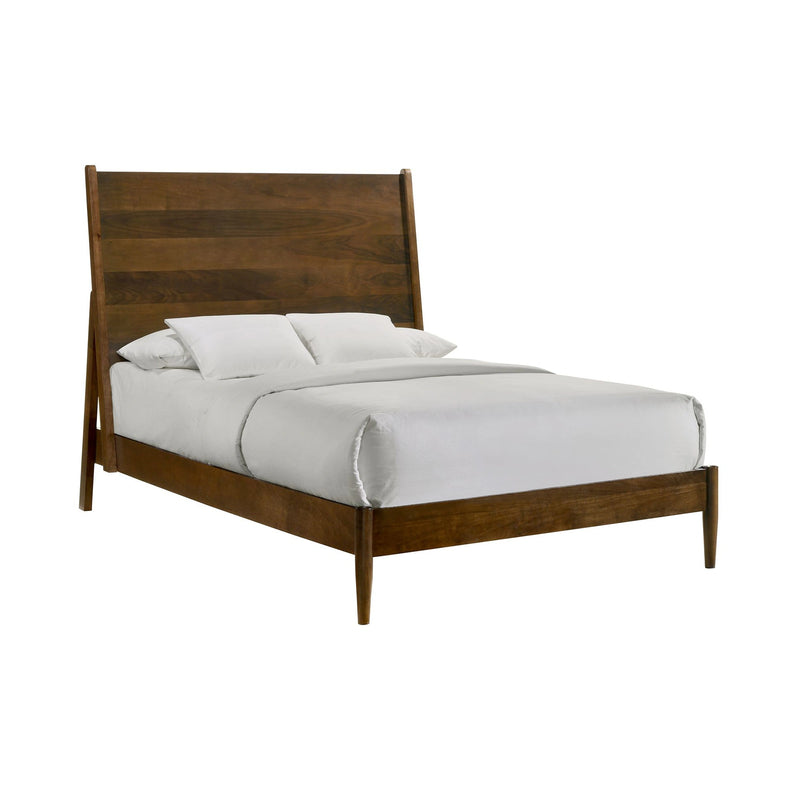 Malibu Panel Bed in Walnut