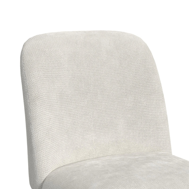 Sylvie Dining Side Chair with White Fabric (2 Per Carton)