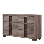Crown Mark Furniture Rangley 6 Drawer Dresser in Brown image