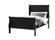 Crown Mark Furniture Louis Philip Twin Bed in Black image