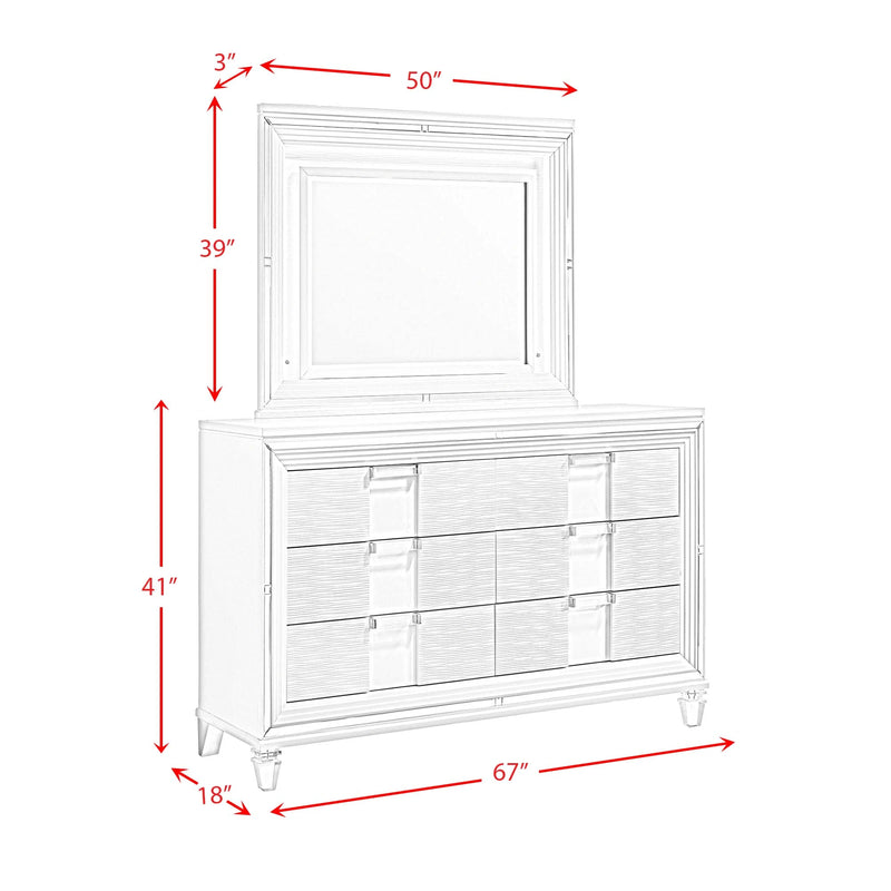 Twenty Nine Storage Bedroom Set in White