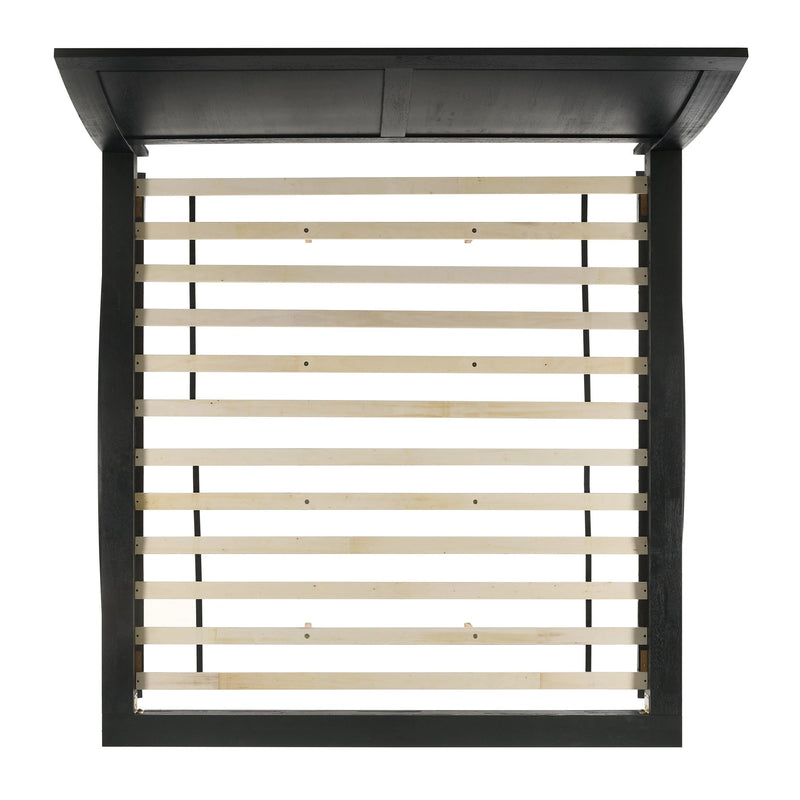 Allan Panel Bedroom Set in Black