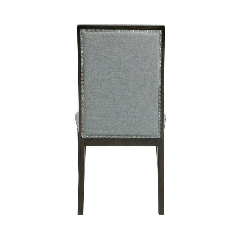 Donovan Upholstery Side Chair Dark (2 Per Pack)