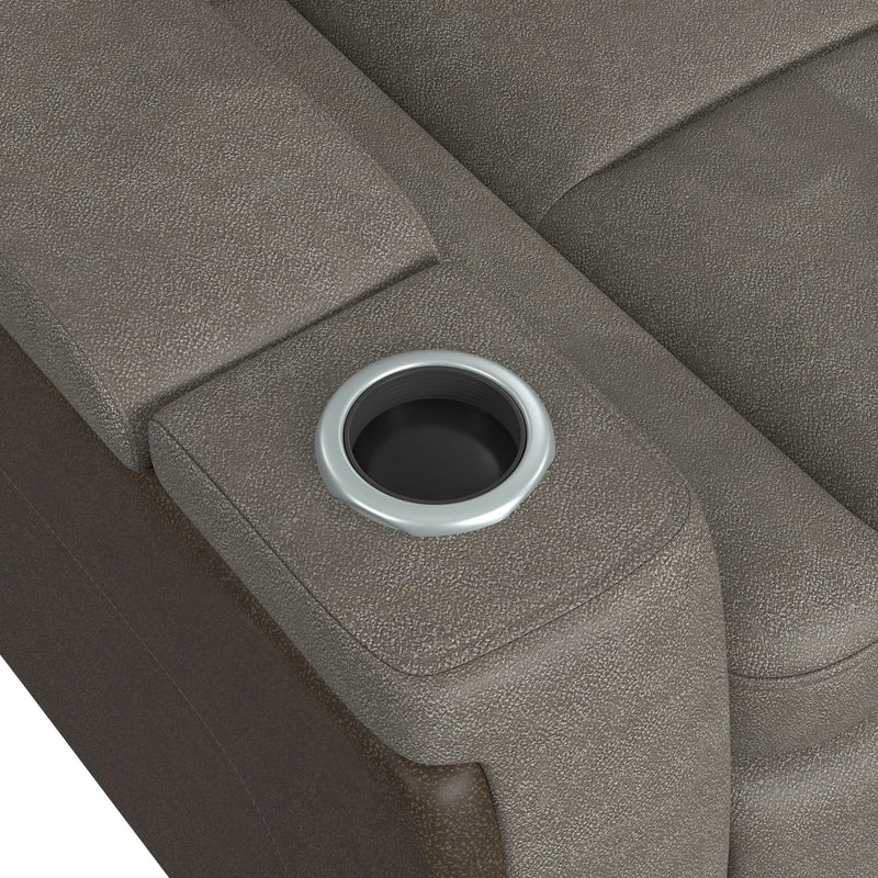 Lantana Power Motion Recliner with Power Headrest, Led, Wireless Charger and Cup Holder