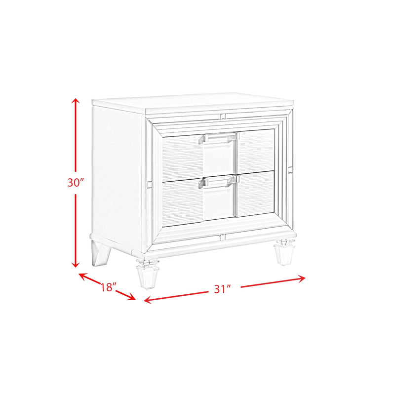 Twenty Nine Storage Bedroom Set in White