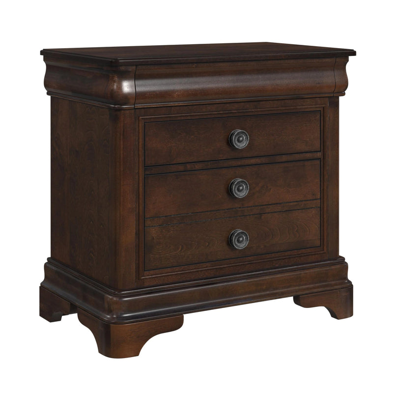 Cameron Cherry Sleigh Bedroom Set