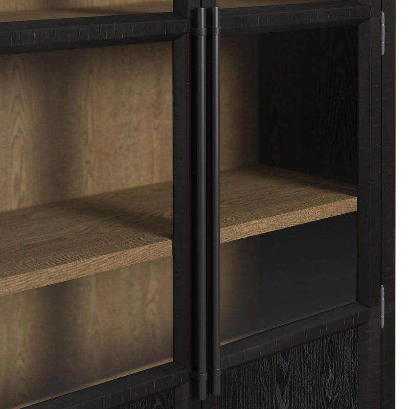 Taurus Bookcase in Flat Black