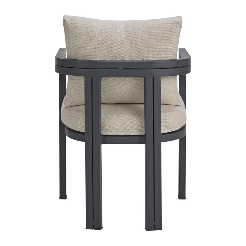 Playa Dining Set in Dark Grey