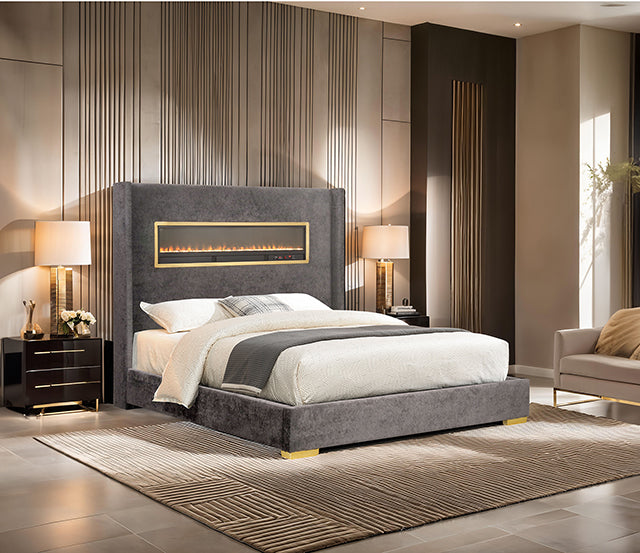 Danvers Bed Grey