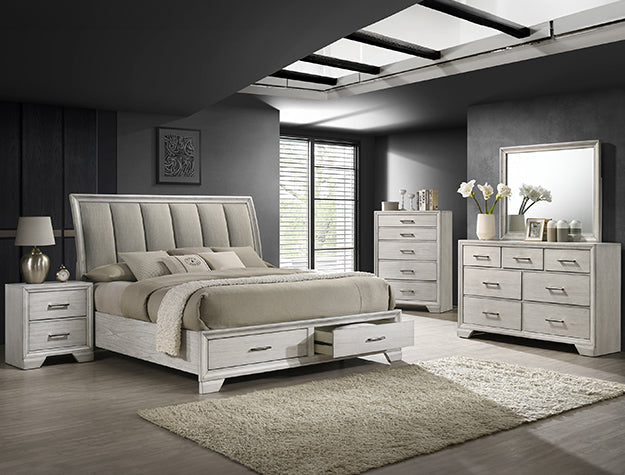 Jaymes Dresser Mirror White Mist