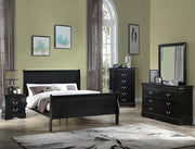 Crown Mark Furniture Louis Philip Dresser in Black image