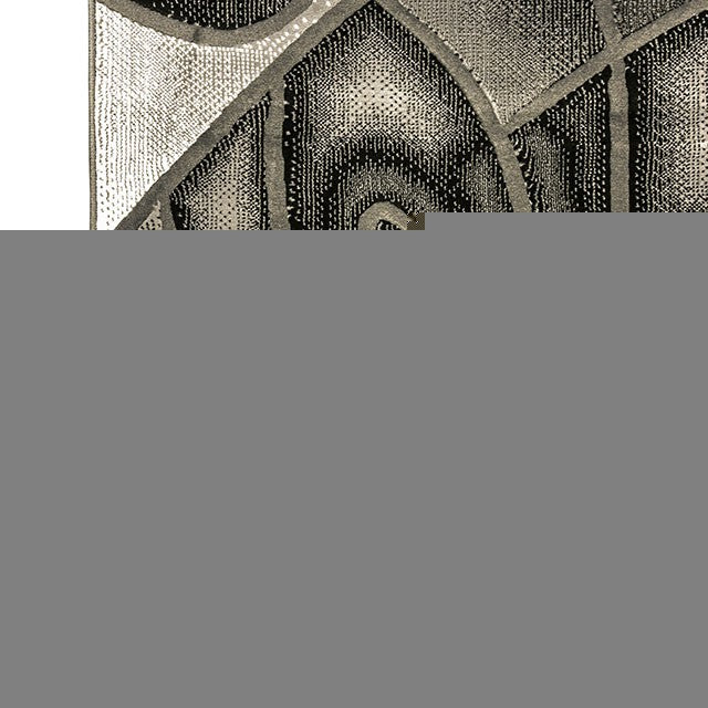 Sivas Area Rug Black & White