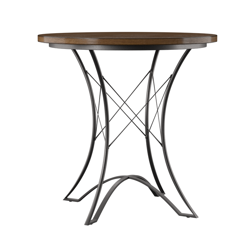 Steve Silver Adele Round Counter Table in Warm Honey