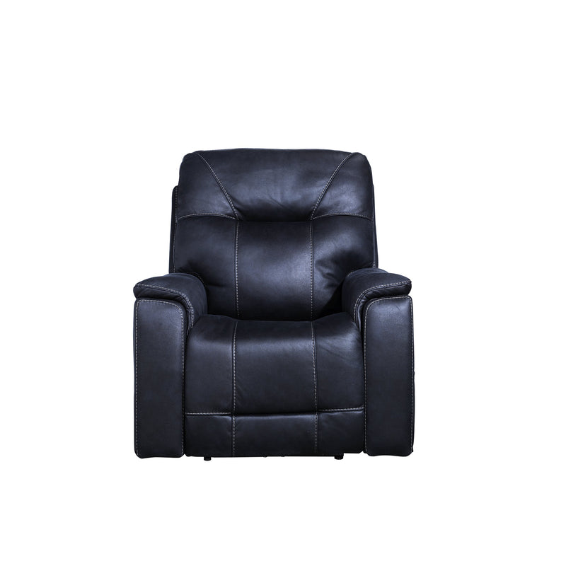 Steve Silver Lexington Triple-Power Media Recliner in Ocean Blue