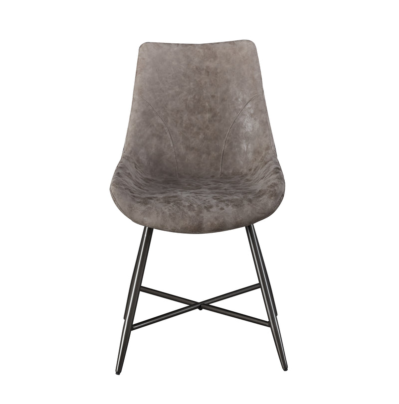 Steve Silver Ramona Side Chair in Brown (Set of 2)